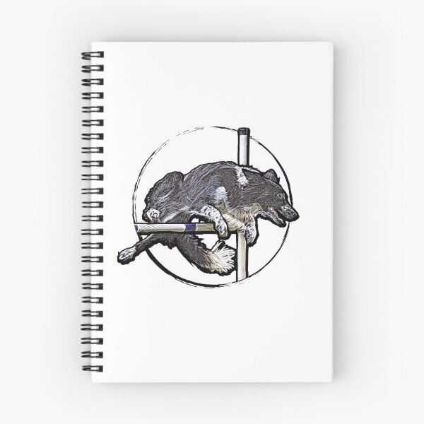 Item preview, Active Border Collie Dog jumping designed and sold by ranker666.