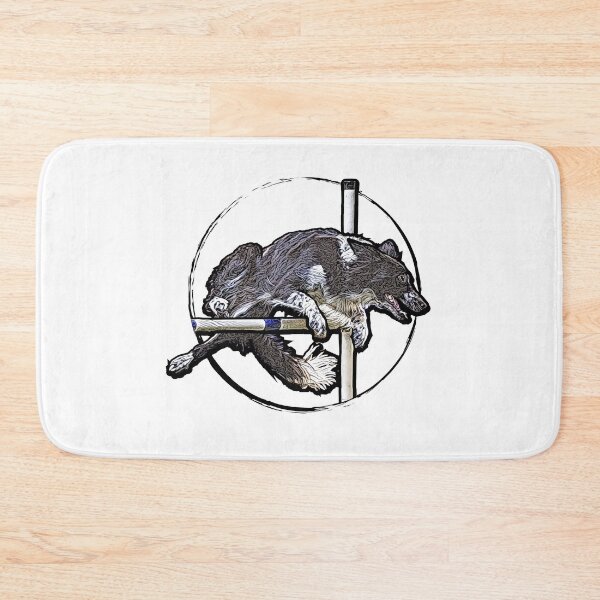 Item preview, Active Border Collie Dog jumping designed and sold by ranker666.