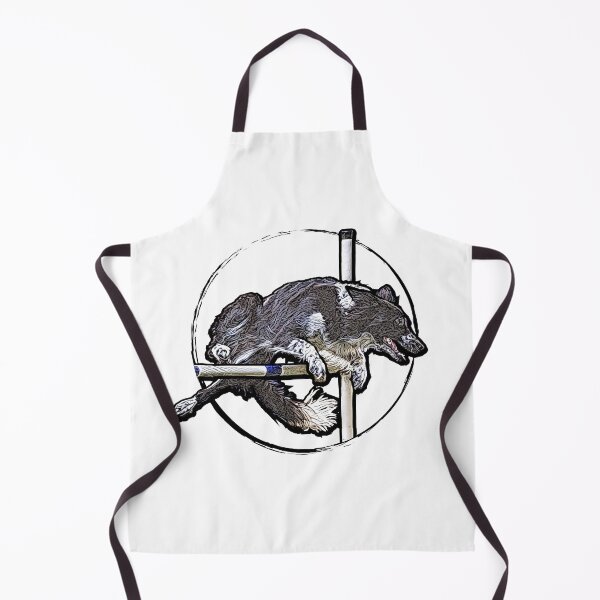 Item preview, Active Border Collie Dog jumping designed and sold by ranker666.