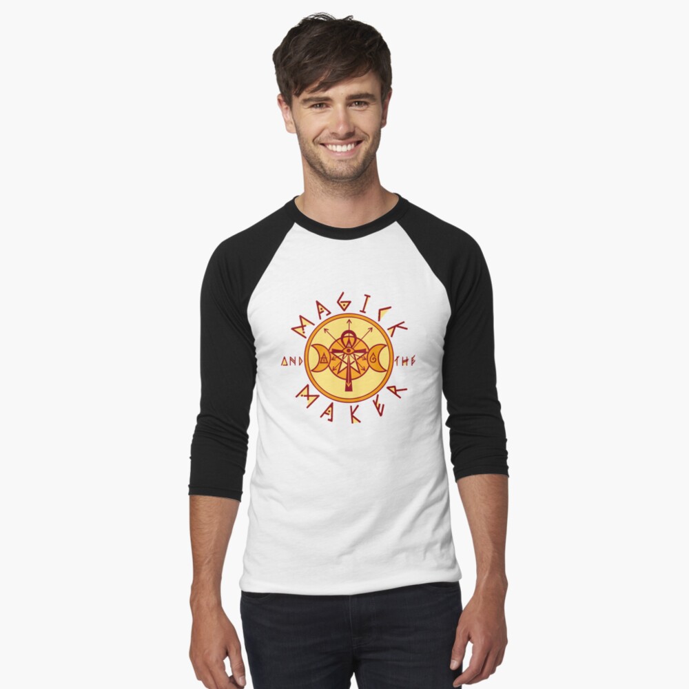 Item preview, Baseball ¾ Sleeve T-Shirt designed and sold by skange.
