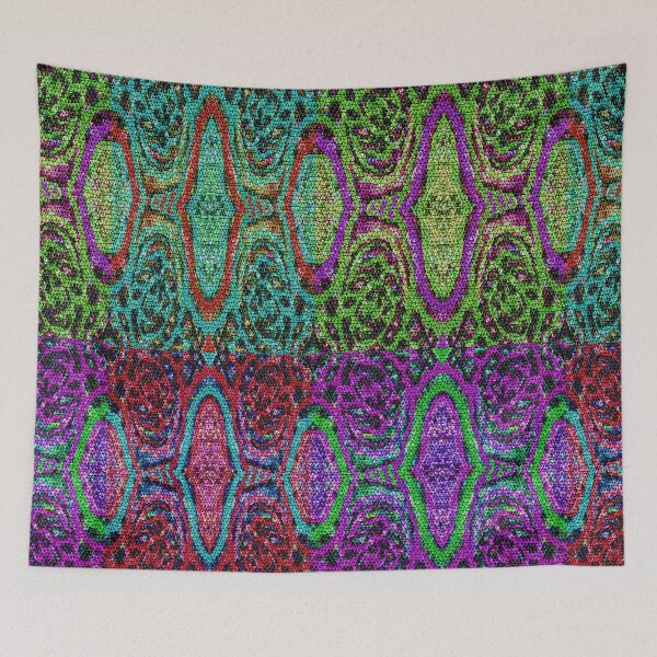 Item preview, Abstract flower becomes pattern designed and sold by DCSMKreativ.