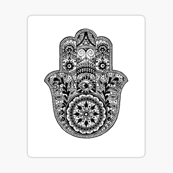 Buddha Hand Stickers Redbubble