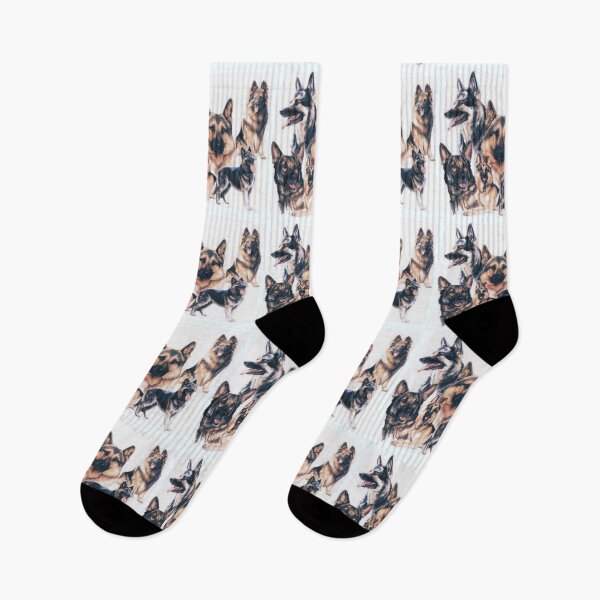 Item preview, German Shepherd Gallimaufry designed and sold by BarbBarcikKeith.