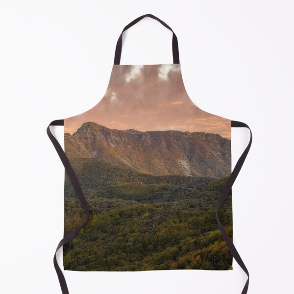 Item preview, Colorful sunset light in a Spanish Montseny Mountain in autumn time designed and sold by digoarpi.