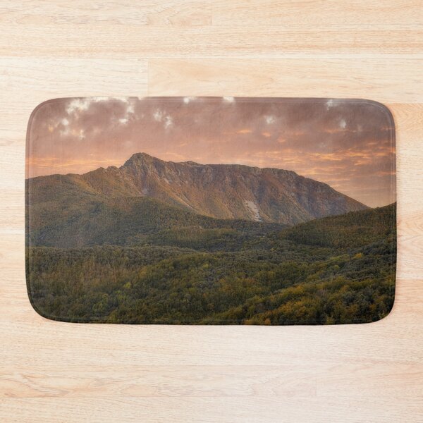 Item preview, Colorful sunset light in a Spanish Montseny Mountain in autumn time designed and sold by digoarpi.