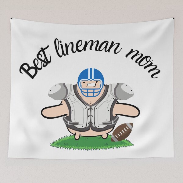 Item preview, Best lineman mom, the little thumb guy's adventures designed and sold by Yellowsprint.