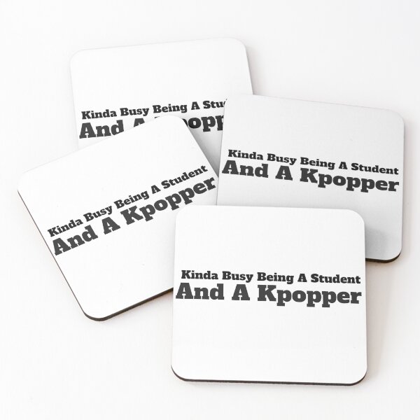 Item preview, Kinda Busy Being A Student And A Kpopper designed and sold by Edenjodie.