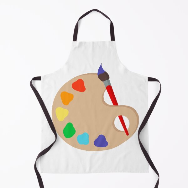 Item preview, Paint palette and brush designed and sold by LucyWDesign123.