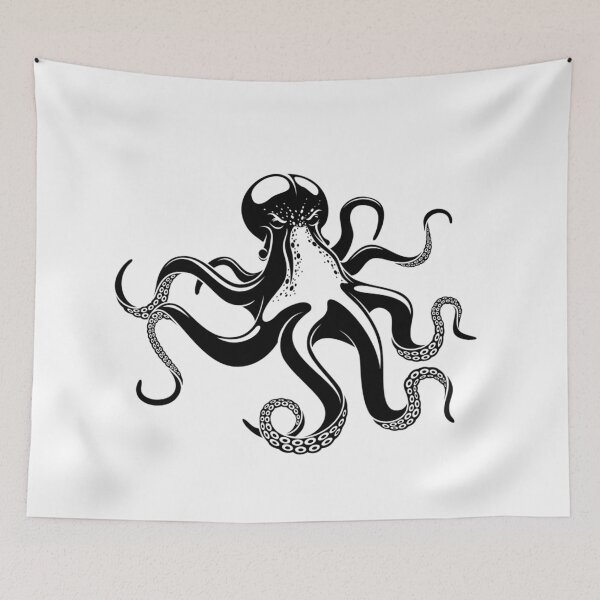 Item preview, Scary Octopus designed and sold by treasure-crafts.