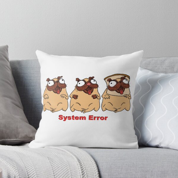 Item preview, Dog? Pig? Loaf of bread? System error designed and sold by Magic Word Art.