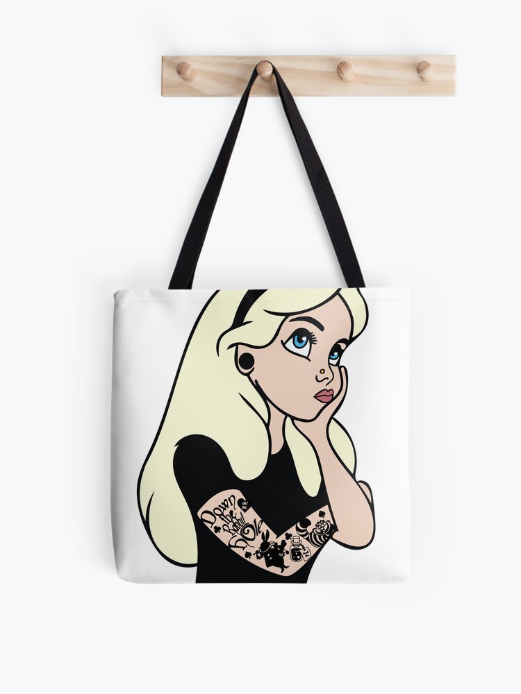 Punk Alice Parody Casual Tote