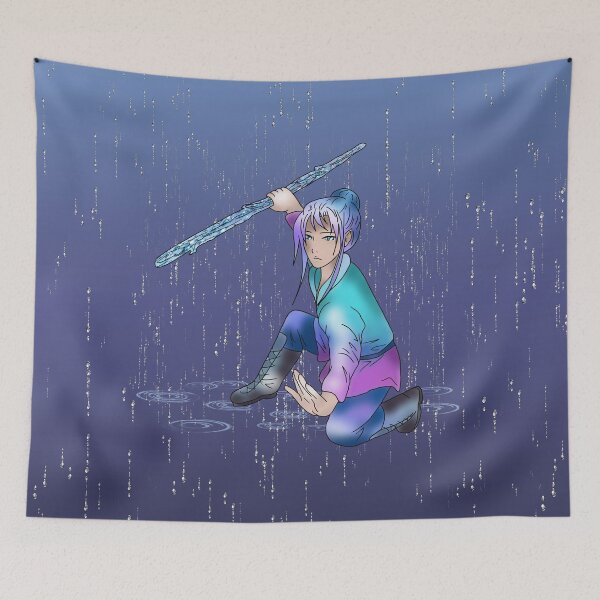 Item preview, Kung fu druid in the rain designed and sold by CuisineCat.