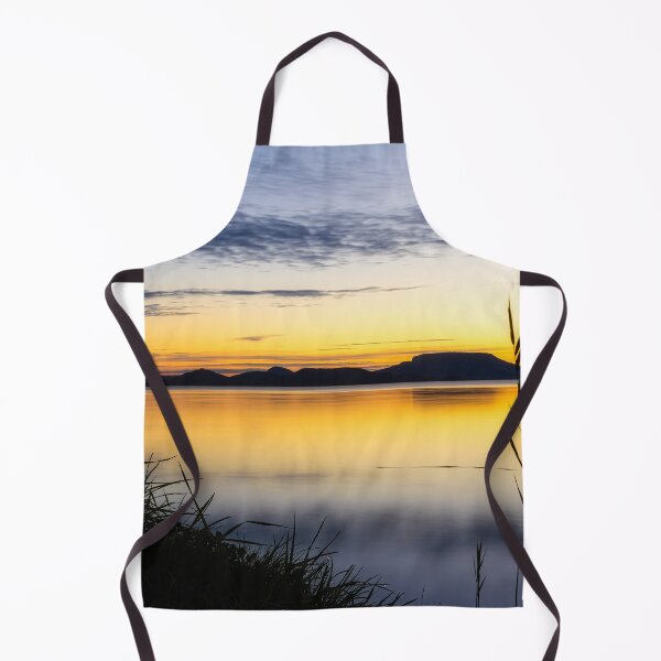 Item preview, Colorful sunrise clouds over the Lake Balaton of Hungary. designed and sold by digoarpi.