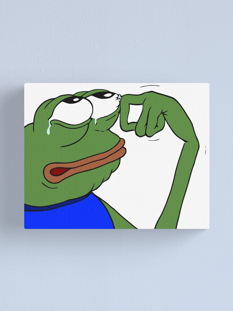 Pepe The Frog Its Ok Meme Canvas Print By Alex 62 Redbubble