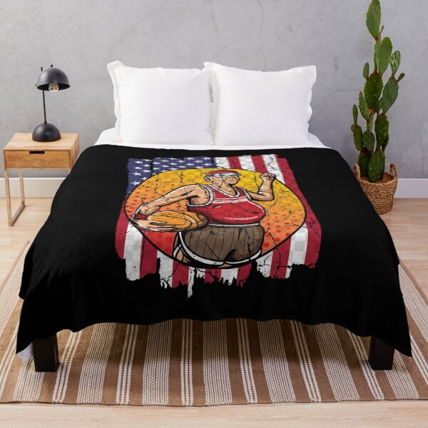 Item preview, Basketball Grandpa American Flag designed and sold by FalkDania.
