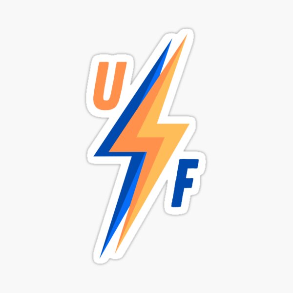 Item preview, UF Lightning Bolt designed and sold by Ansley Glover.