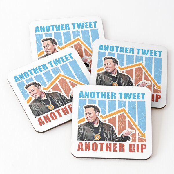 Item preview, Another tweet by Elon Musk, another dip in Bitcoin designed and sold by NuttyShirt.