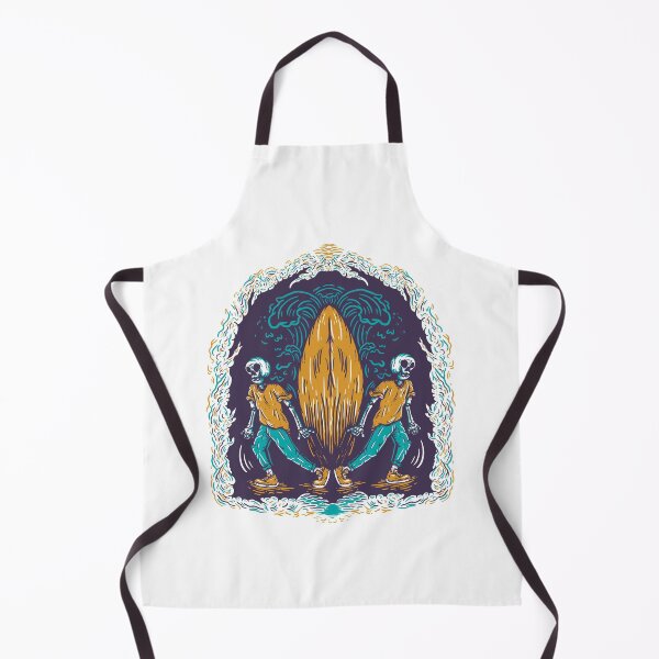 Item preview, TWINS SKULL CHILLING CON TABLA DE SURF designed and sold by attithuts.