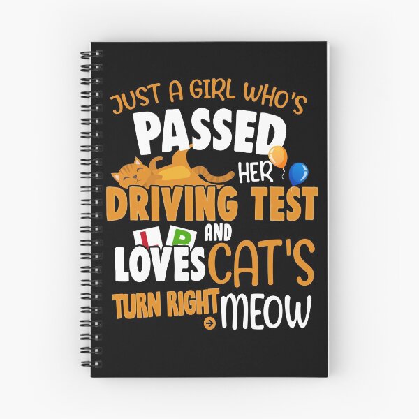 Item preview,  Just A Girl Who Passed Her Driving Test & Loves Cats designed and sold by StaticTee.
