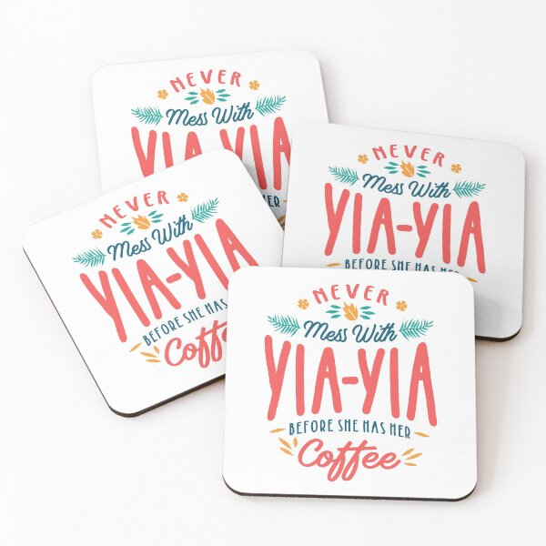 Item preview, Never Mess With Yia-Yia Before She Has Her Coffee designed and sold by cidolopez.