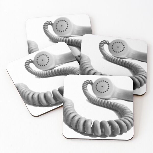 Item preview, Vintage Telephone Handset monochrome designed and sold by Imladris01.