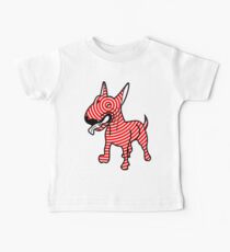 English Bull Terrier Target Red Baby Tee