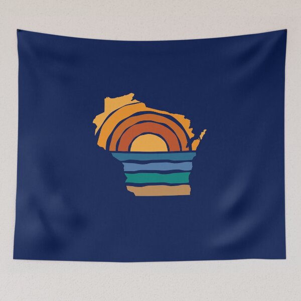 Item preview, Wisconsin Sunrise Sunset Great Lakes designed and sold by gstrehlow2011.