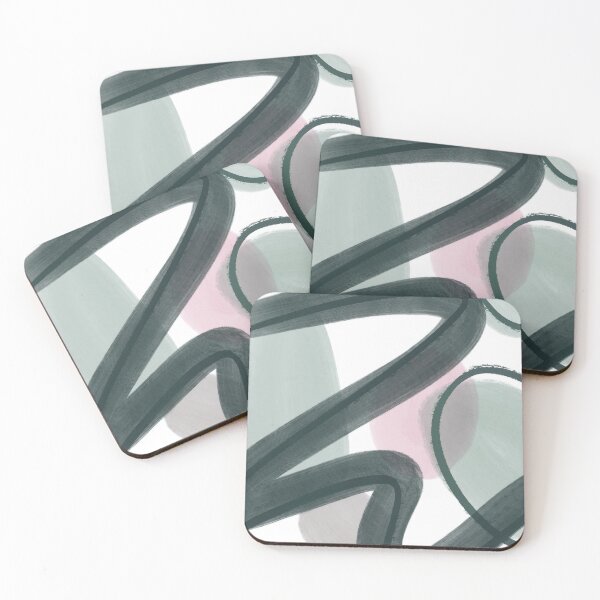 Item preview, Abstract Pebbles (Green) designed and sold by biglittlestudio.