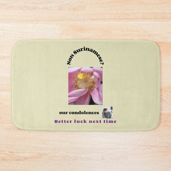 Item preview, "Condolences to non Surinamese"  (black text) designed and sold by skoumpourdides.