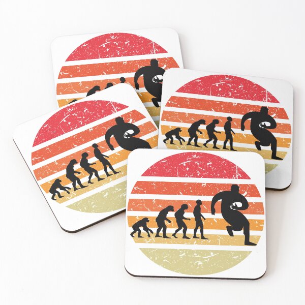 Item preview, Evolution of the RUGBY man designed and sold by Cheerocki.