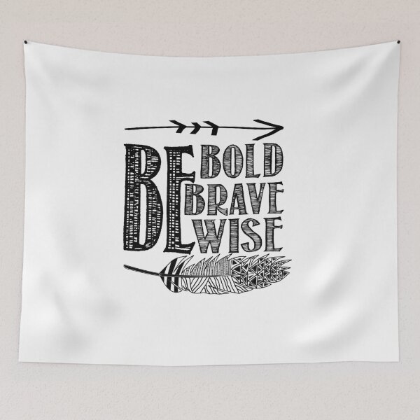 Item preview, Be brave designed and sold by BooPooBeeDooArt.