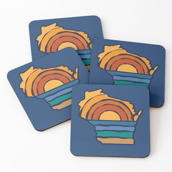 Item preview, Wisconsin Sunset Sunrise Great Lakes 2 designed and sold by gstrehlow2011.
