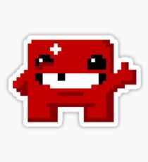 Super Meat Boy Pixels Sticker