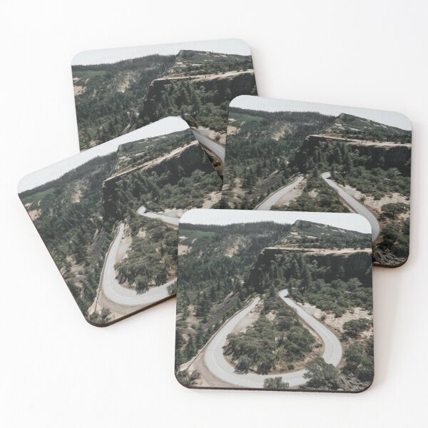 Item preview, Hairpin Winding Road Highway Trees Forest  designed and sold by DanielCarvalho2.