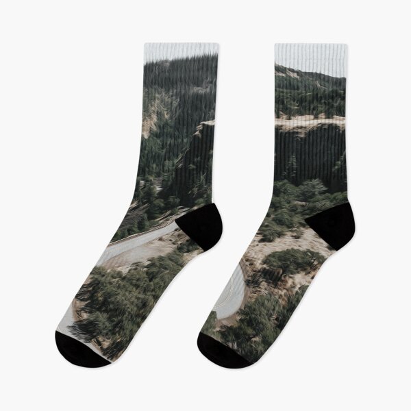 Item preview, Hairpin Winding Road Highway Trees Forest  designed and sold by DanielCarvalho2.