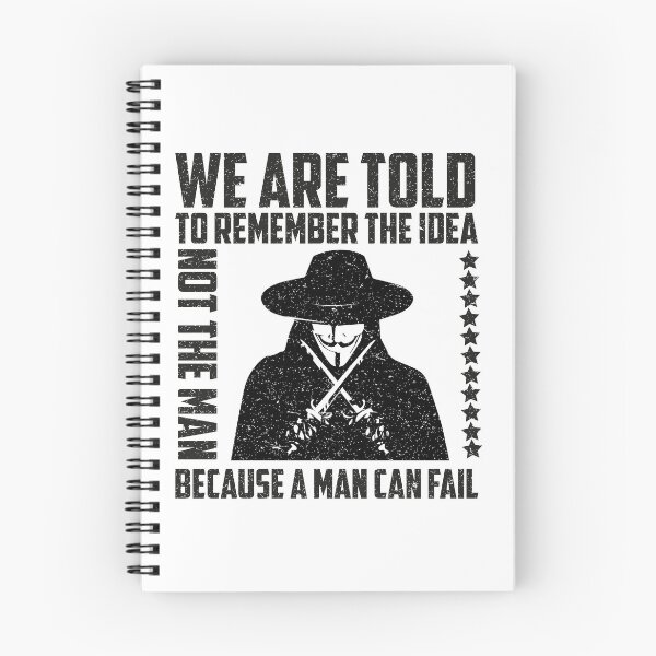 Artikelvorschau, V wie Vendetta - Zitate. entworfen und verkauft von Blue Dragon.