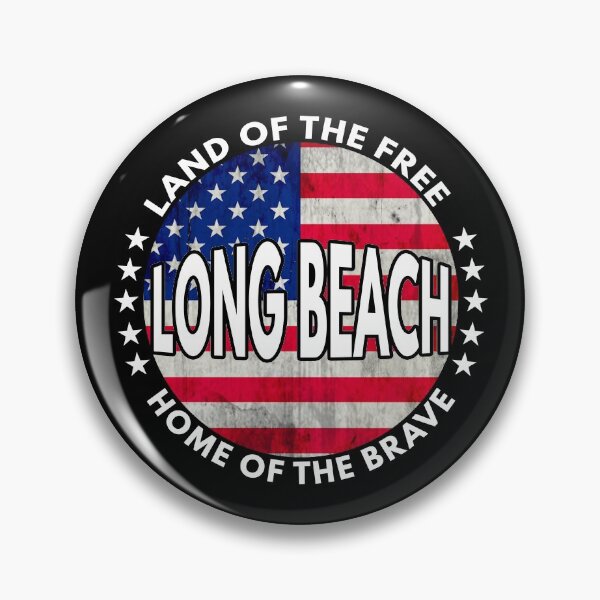 Item preview, Long Beach Stars and Stripes designed and sold by MoonsmileProd.