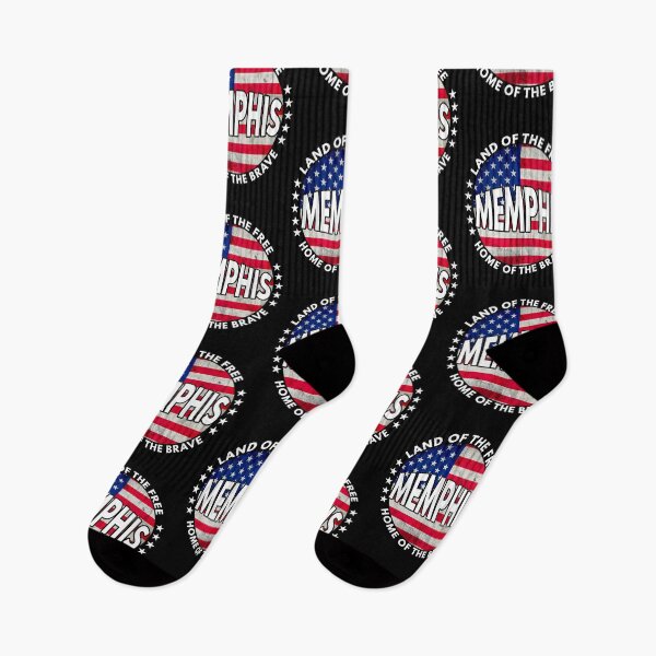 Artikelvorschau, Memphis Stars and Stripes entworfen und verkauft von MoonsmileProd.