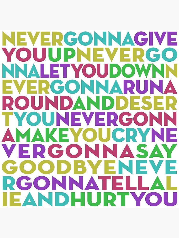 Never Gonna Give You Up (Karaoke Version) - song and lyrics by Rick Roll