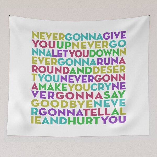 Item preview, Rickroll (Never Gonna Give You Up) v.2 designed and sold by x1brett.