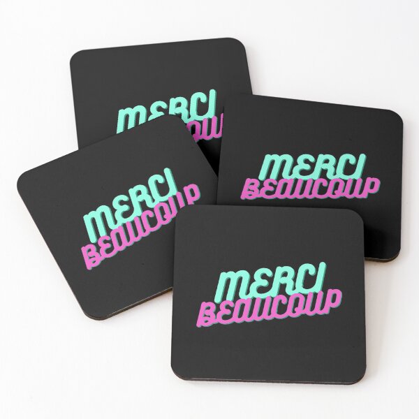 Item preview, Merci Beaucoup French Text Design designed and sold by Voici.