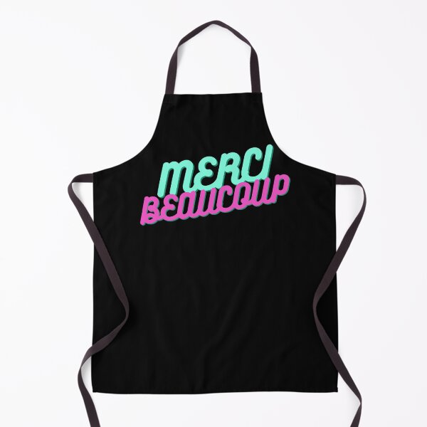 Item preview, Merci Beaucoup French Text Design designed and sold by Voici.