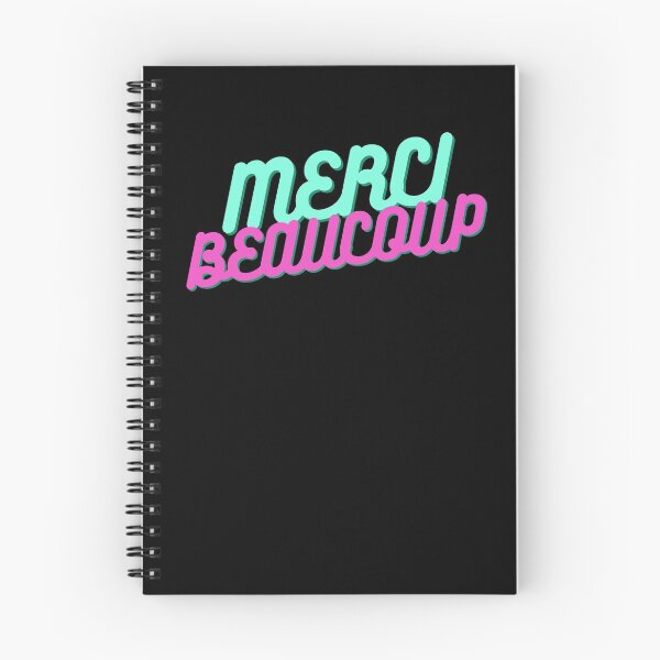 Item preview, Merci Beaucoup French Text Design designed and sold by Voici.