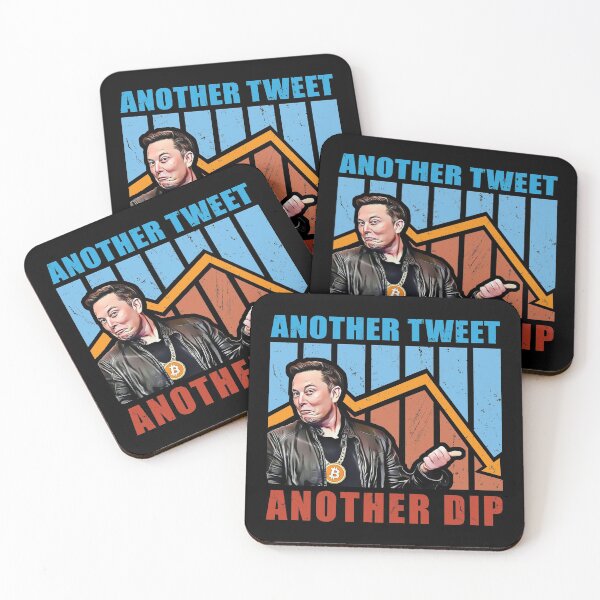 Item preview, Another tweet by Elon Musk, another dip in Bitcoin designed and sold by NuttyShirt.