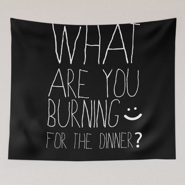 Item preview, Funny cooking quotes | what are you burning for the dinner designed and sold by sheikhadesign1.