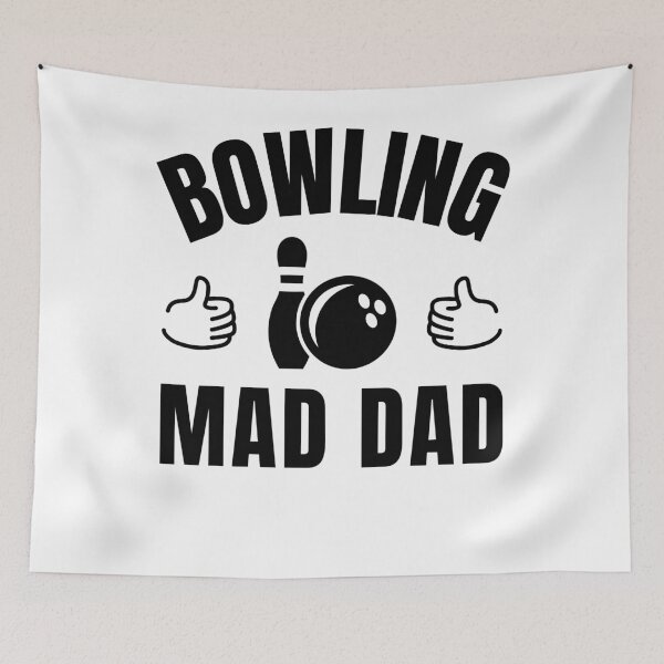 Item preview, Bowling mad dad designed and sold by TheGreenGoat.