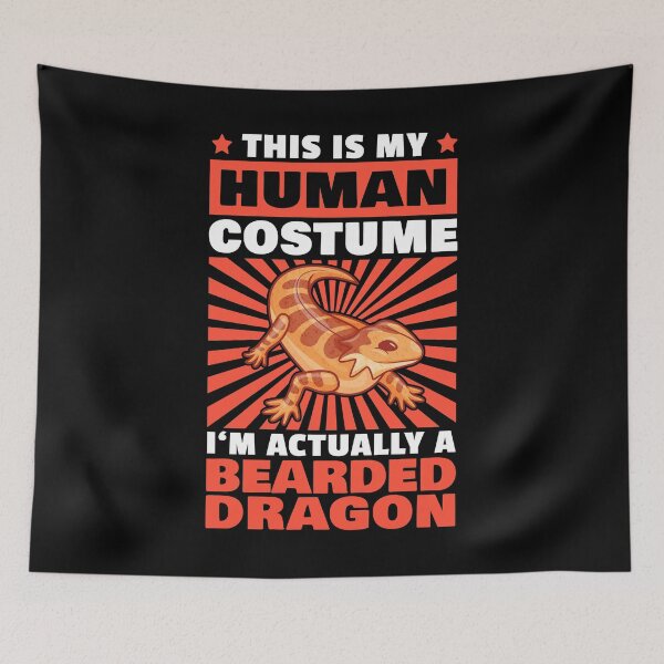 Item preview, This is my bearded dragon costume lizard saying designed and sold by madgrfx.