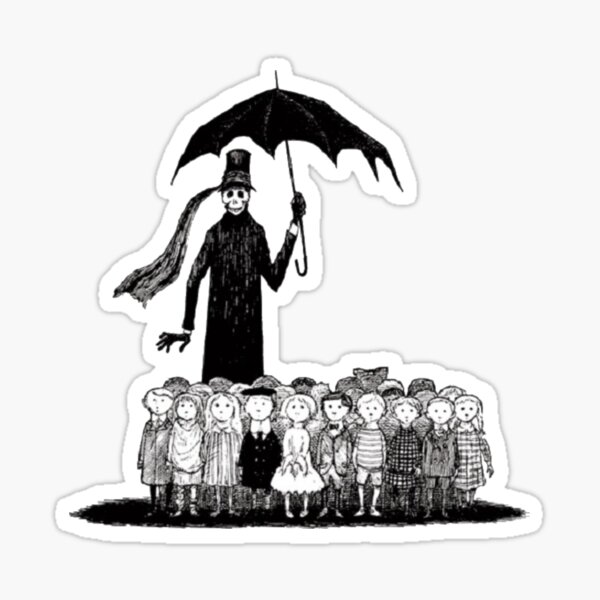 Gashlycrumb Sticker