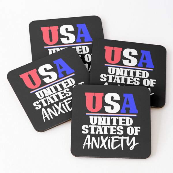 Item preview, United States Of Anxiety designed and sold by Meliafroggy.