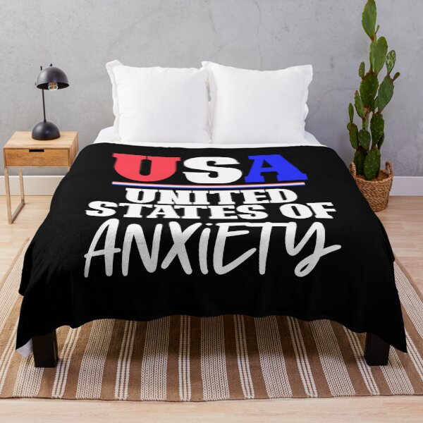 Item preview, United States Of Anxiety designed and sold by Meliafroggy.